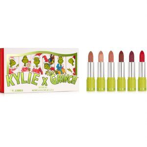 KYLIE X THE GRINCH LIPSTICKS (w/o mean one)